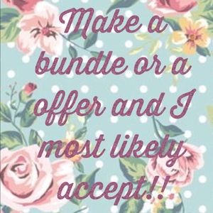 I love to make deals! 🌸🧡💜